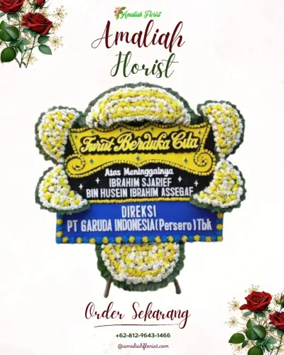 Papan Bunga Duka di Dororejo